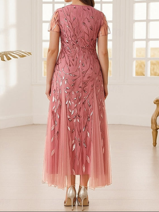 Dress of Plus Shine the Sparkle Mother Bride A-Line Size