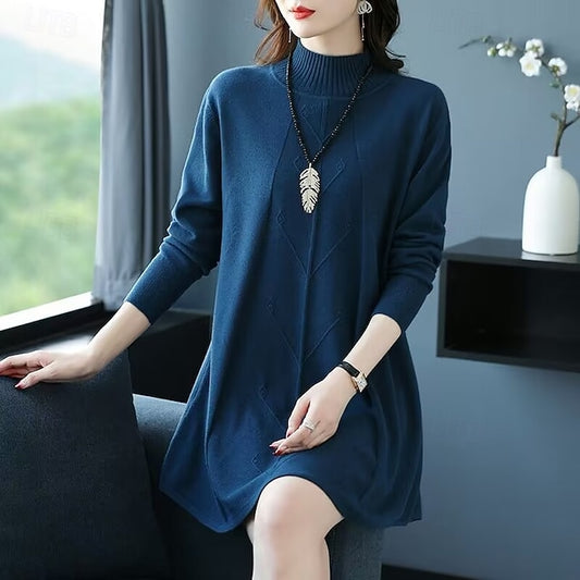 Women's Mini Dress Sweater Dress Casual Dress Elegant