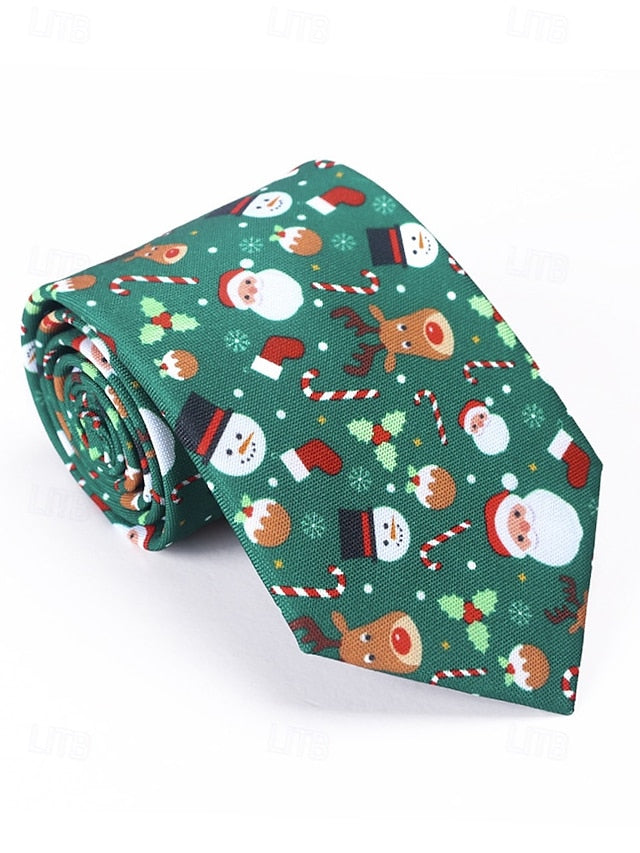 – Men's Holiday Christmas Festive Fun and Ties Neckwear