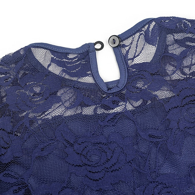 Flower Solid Girls' Long Kids Colored Girl Dress