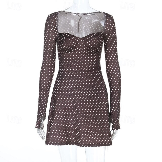 Women's Mini Dress Black Dress Casual Dress Bodycon Dress