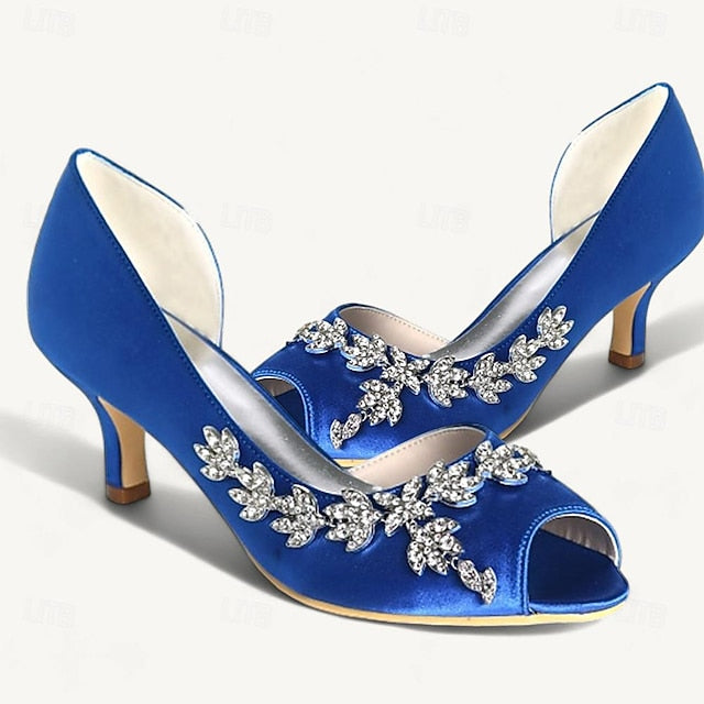 Wedding Bling Women's Bridal Sparkling Shoes