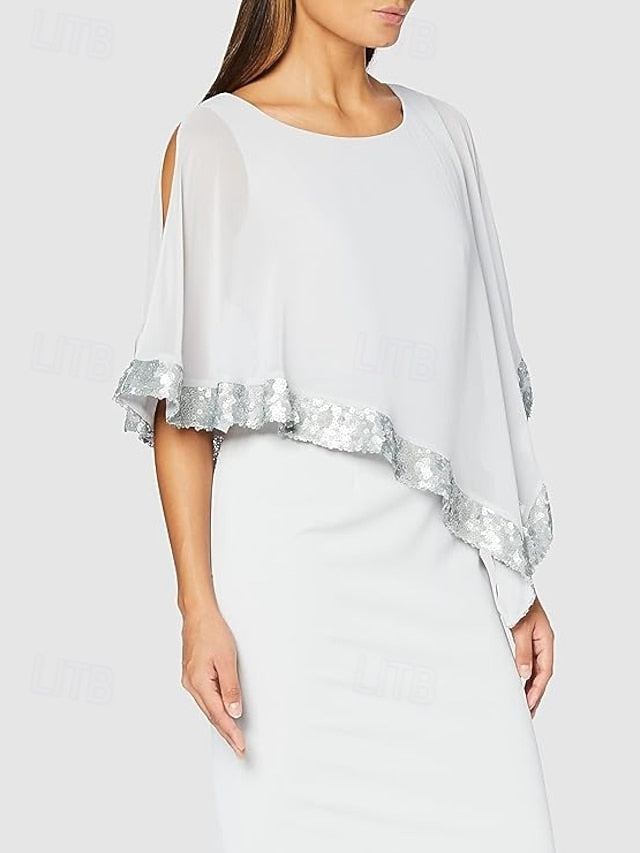 Sheath of Bride Dress Wedding Mother Guest Beach the