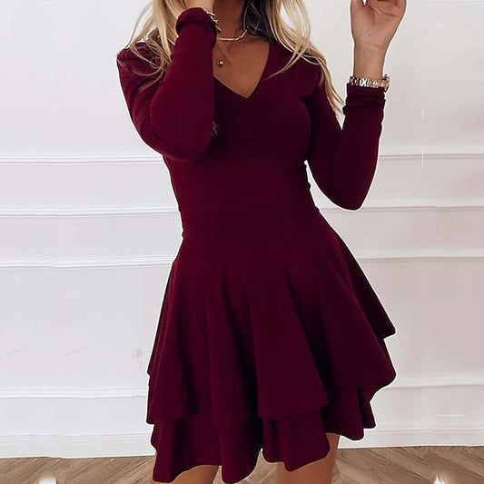 A-Line Cocktail Dresses Dress Wedding Guest Homecoming Short /