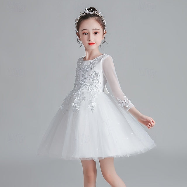 Dress Girl Princess Girls' Flower Kid's