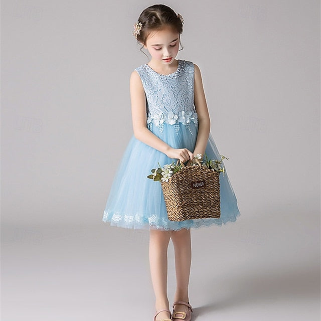 Dress Princess Kid's Girls' Girl Flower