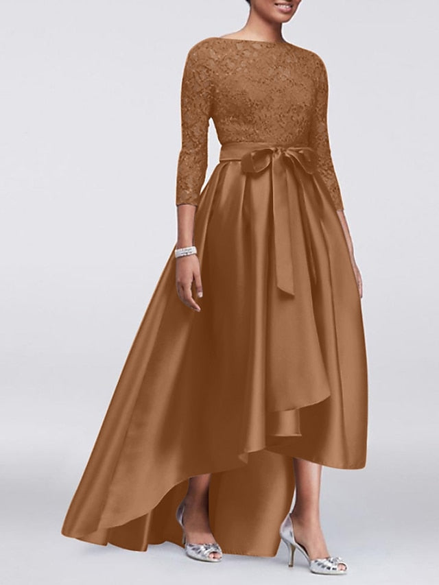 Size Elegant Bride Guest Mother Plus Dress the Wedding of A-Line