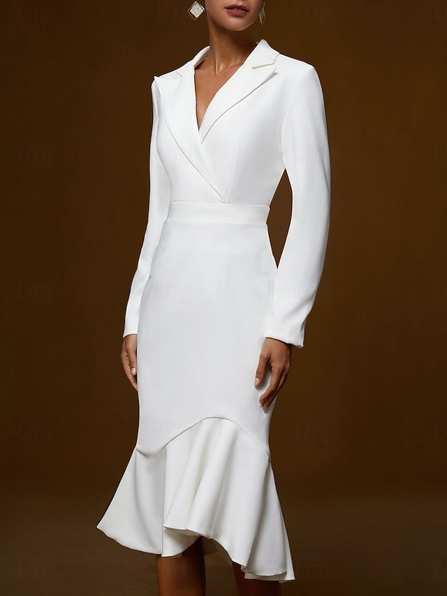 Women's Midi Dress Bodycon Dress Work Dresses Formal Semi