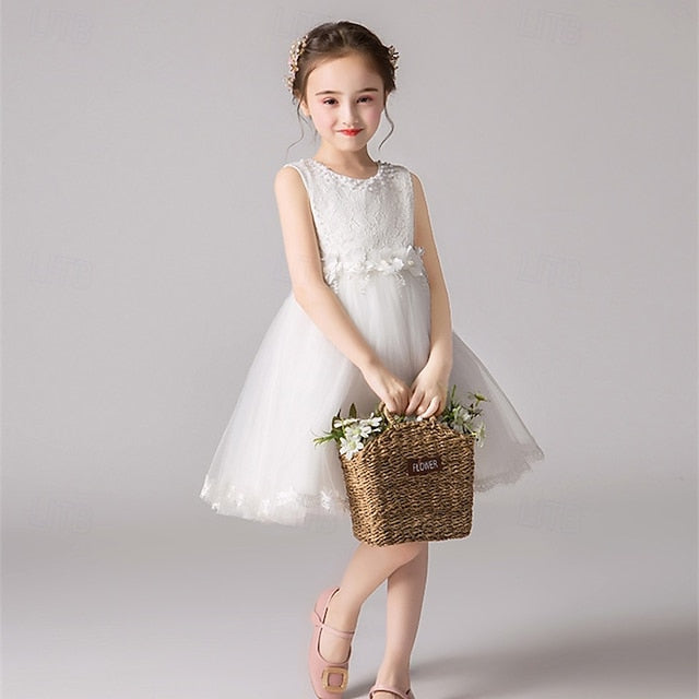 Dress Princess Kid's Girls' Girl Flower