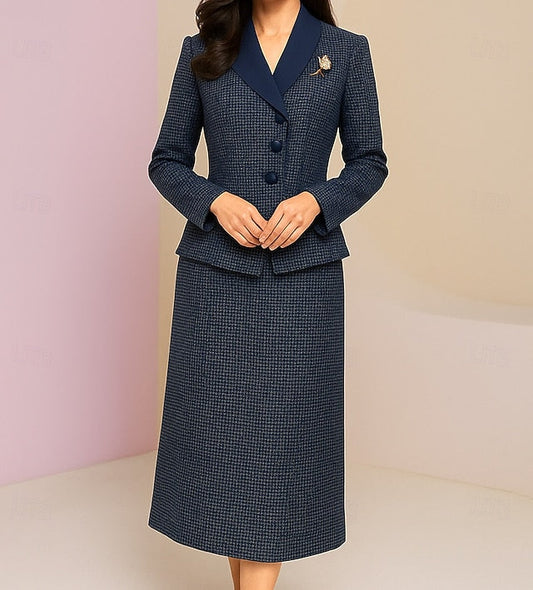 the Mother Formal of Column Elegant Vintage Dress / Bride Sheath