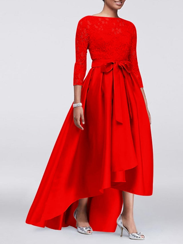 Size Elegant Bride Guest Mother Plus Dress the Wedding of A-Line