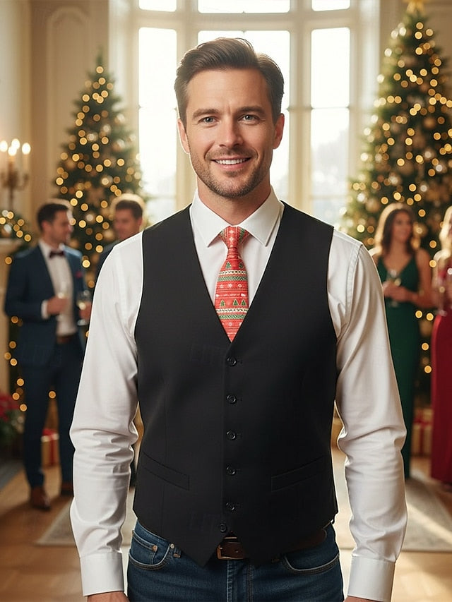 – Men's Holiday Christmas Festive Fun and Ties Neckwear