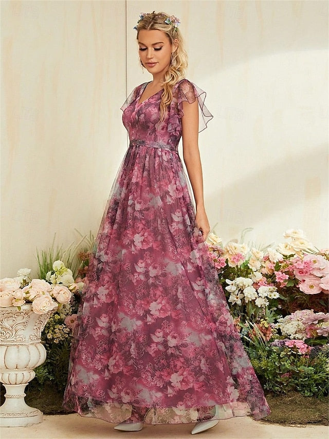 A-Line Quinceanera Dresses Elegant Dress Formal Wedding Floor