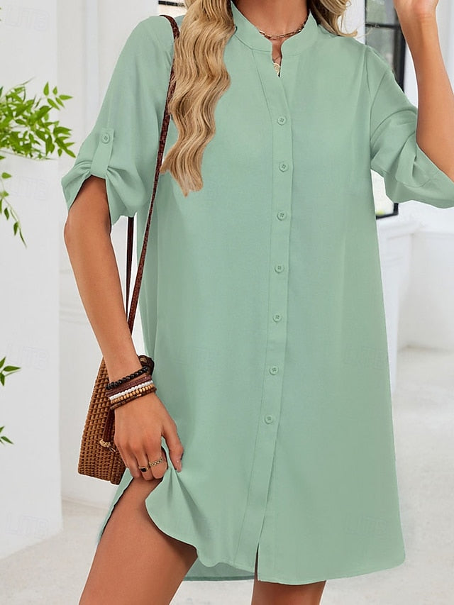 Women's Summer Tops Blouse Dressy Tops Plain Elegant