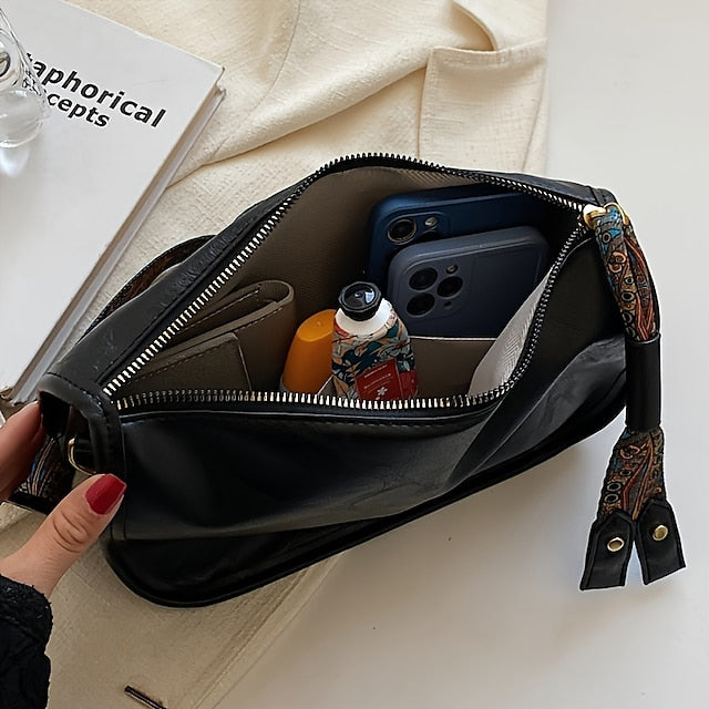 Handbag PU with Bohemian Vintage Women's Leather – Strap