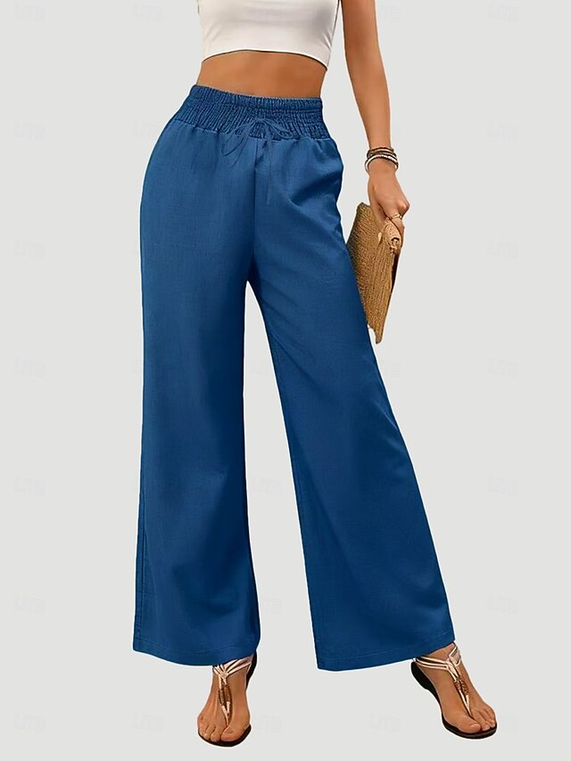 Women's EU / US Size Culottes Wide Leg Chinos Pants