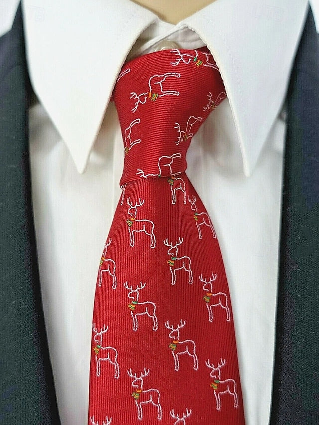 Necktie Men's Christmas Santa with