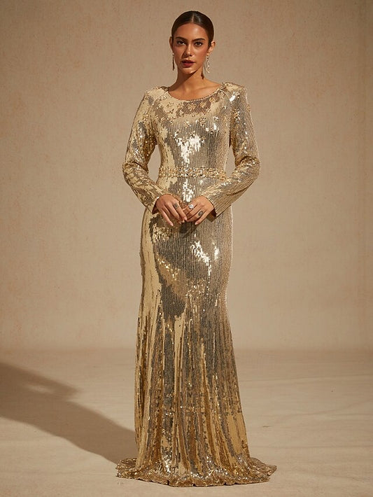 Women's Maxi Dress Floor Length Dress Trumpet Mermaid Dress