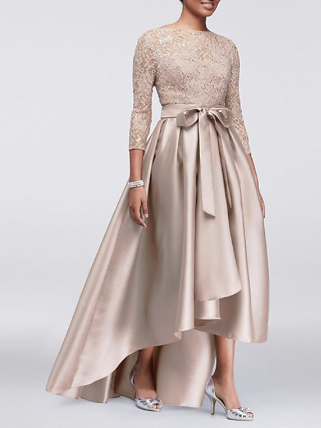 Size Elegant Bride Guest Mother Plus Dress the Wedding of A-Line