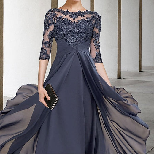 the Plus Mother Bride Wedding Guest of Dress A-Line Size Elegant