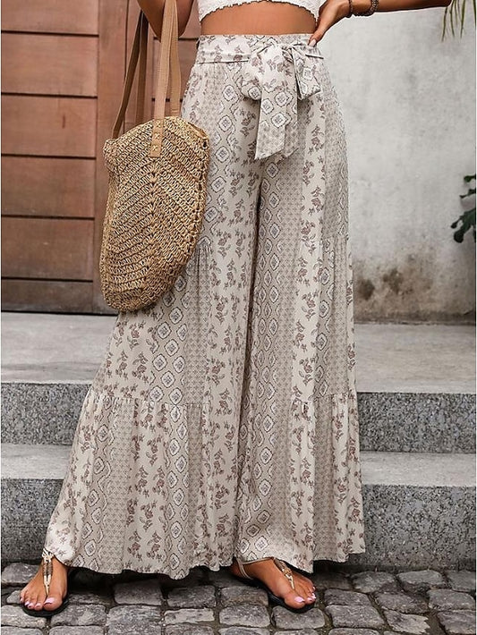 Women's Pants Trousers Fashion Streetwear Full Length High