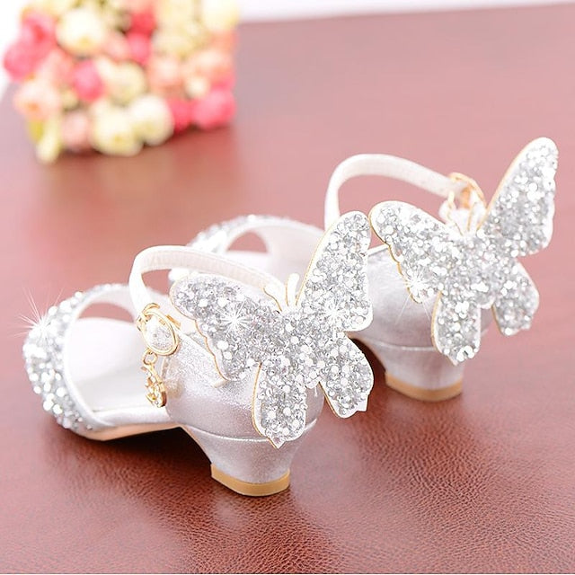 – Sparkly Shoes Butterfly Girls' Glittery Princess