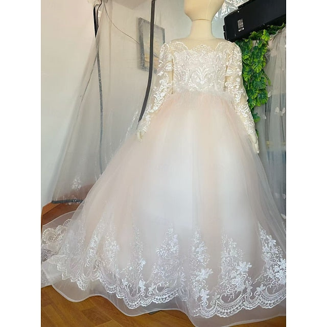 Party Wedding Dress Girls' Girl Flower Princess