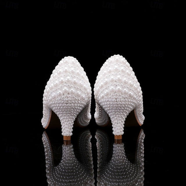 White Party Shoes Women's Wedding