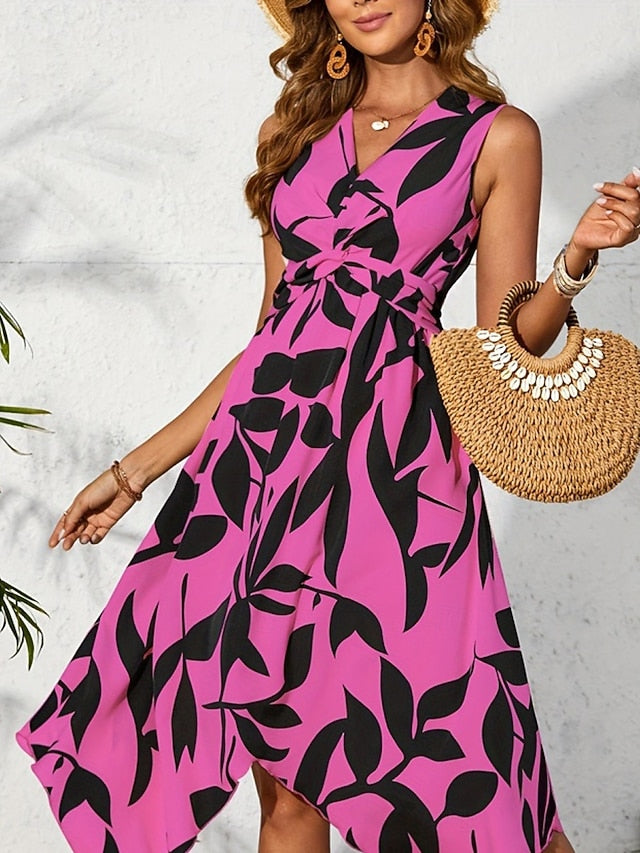 Women's Midi Dress Casual Dress Swing Dress A Line Dress