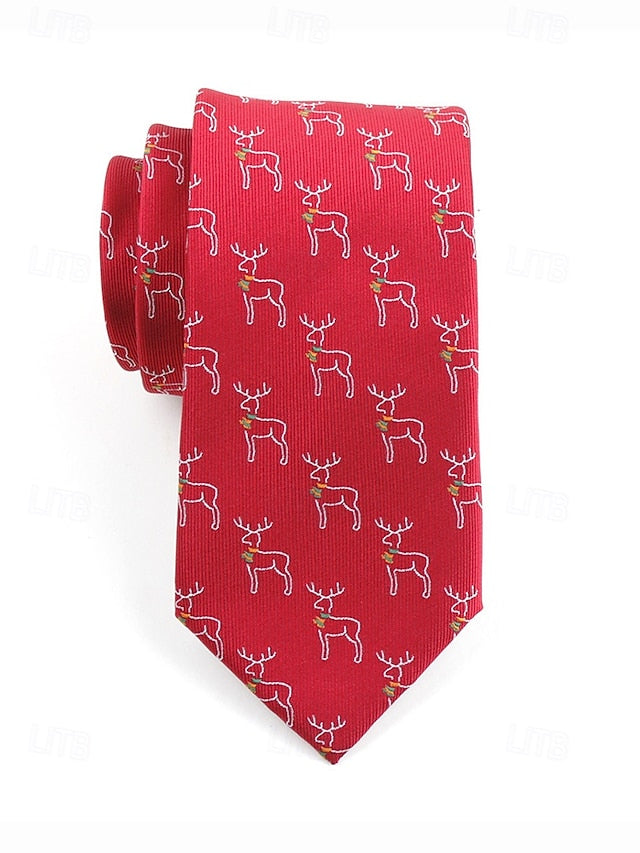 Necktie Men's Christmas Santa with