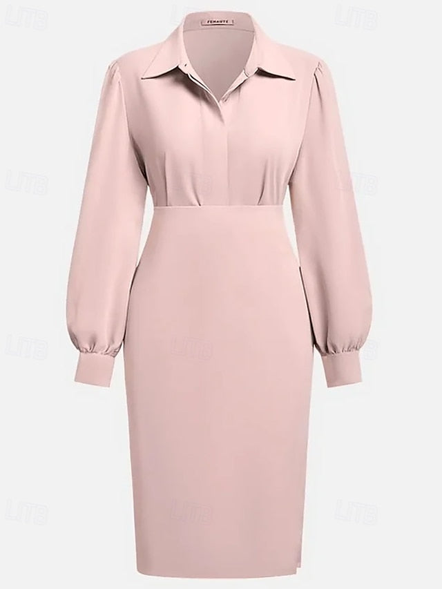 Women's Long Dress Maxi Dress Black Dress Sheath Dress