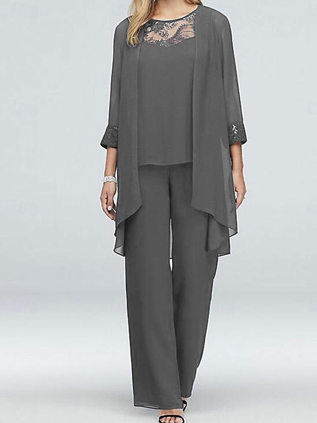 Bride Dress Neck Elegant Piece of Vintage Crew 3 Mother the