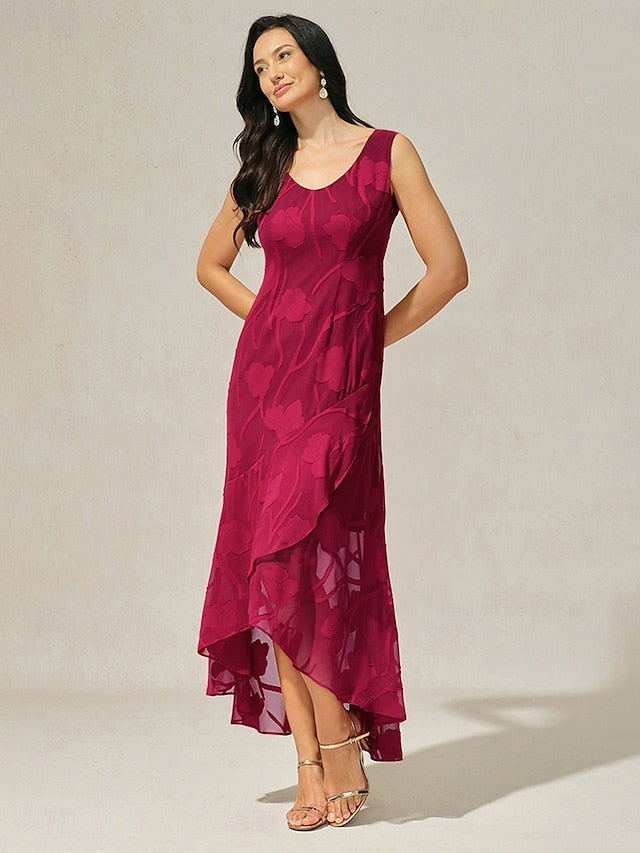 Women's Maxi Dress Ruffle Dress Elegant Wedding Wedding