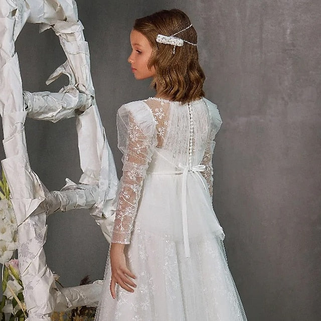 Princess Dress Flower Gown First Girl Formal Girls'