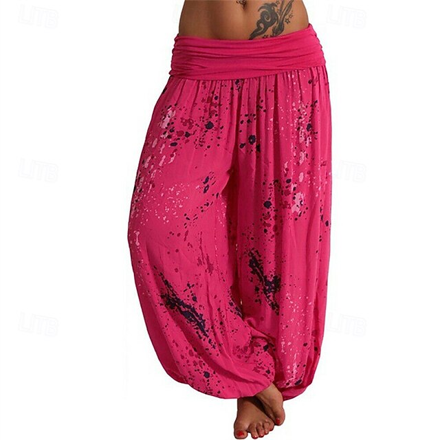 Women's Pants Trousers Palazzo Pants Fashion Boho Full
