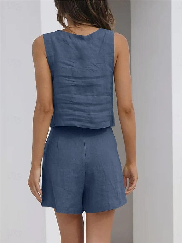 Women's Loungewear Sets Pure Color Fashion Basic Street