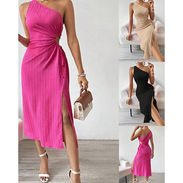 Women's Midi Dress Prom Dress Party Dress Cocktail Dress