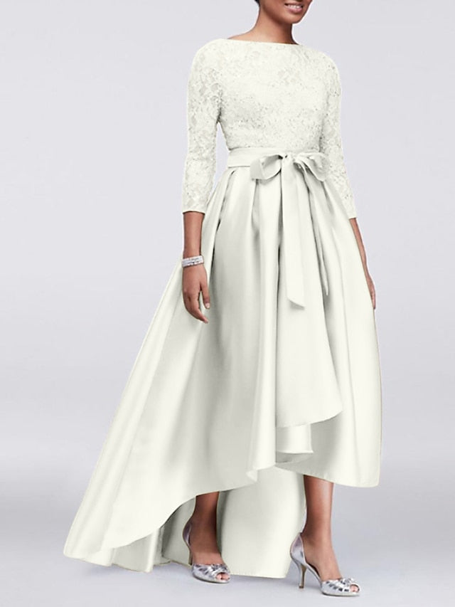 Size Elegant Bride Guest Mother Plus Dress the Wedding of A-Line