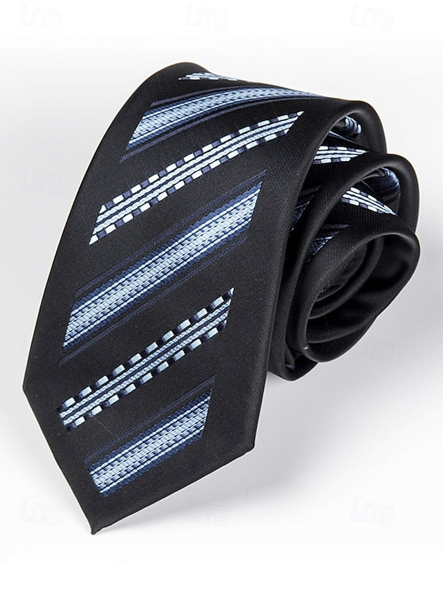 Men's Tie Positioning Narrow Pattern 6cm Stripe -