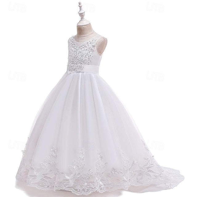 Dress Girl Princess Flower Girls' Kid's