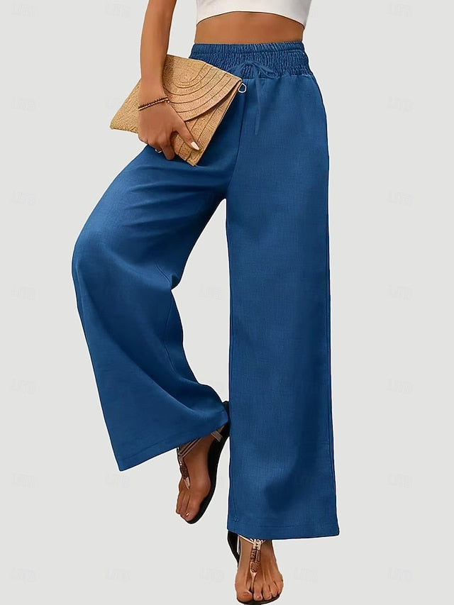 Women's EU / US Size Culottes Wide Leg Chinos Pants
