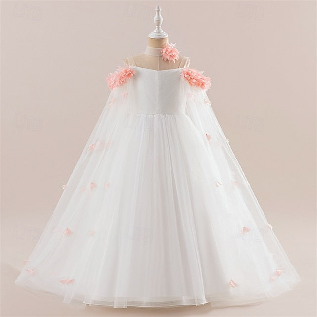 Girls' Flower Girl Dress Kid's Princess