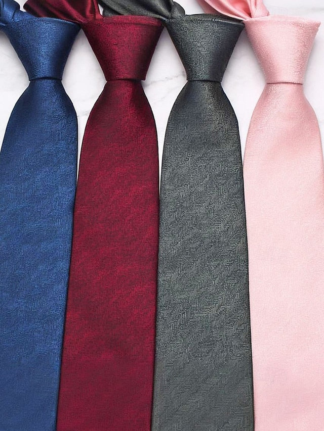 Herringbone Christmas – Tie Stylish Men's Polyester