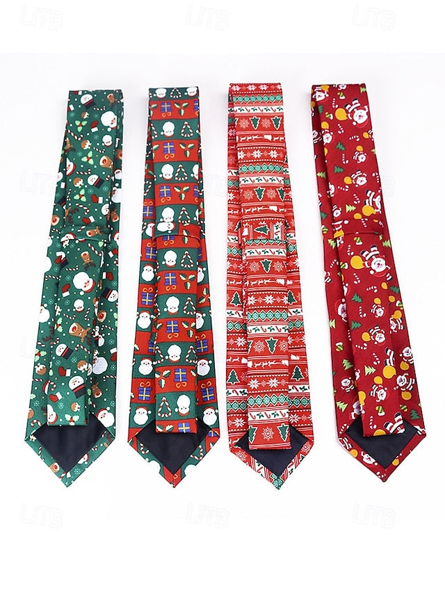 – Men's Holiday Christmas Festive Fun and Ties Neckwear
