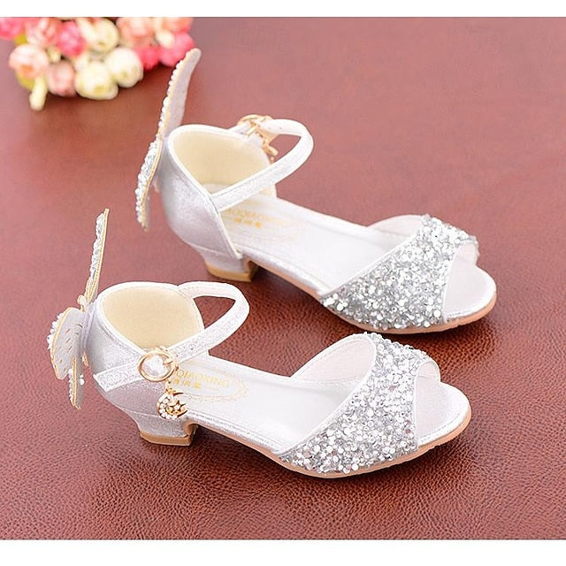 – Sparkly Shoes Butterfly Girls' Glittery Princess