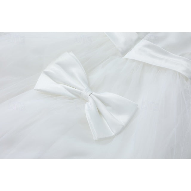 Kids Flower Girl Sleeveless Wedding Girls' Dress