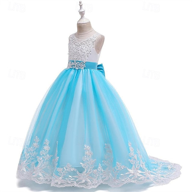 Dress Girl Princess Flower Girls' Kid's