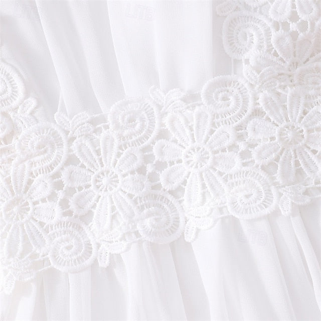 Girls' Flower Dress Princess Kid's Girl Lace