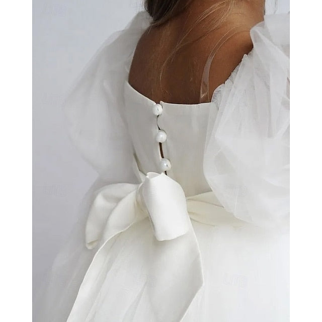 Girl Girls' Dress Kid's Princess Flower