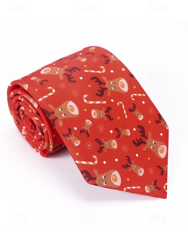 – Men's Holiday Christmas Festive Fun and Ties Neckwear